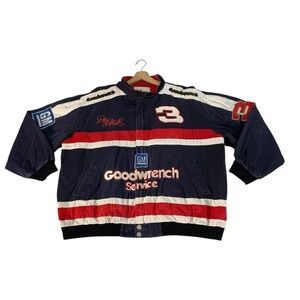 VTG Y2K Dale Earnhardt Sr #3 Goodwrench NASCAR Racing Jacket Men’s XXL